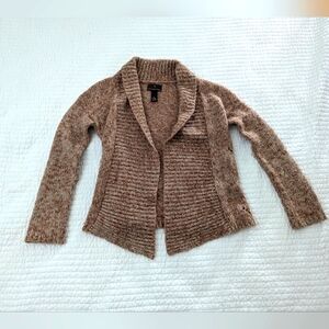 Fenn Wright Manson Brown Knit Cardigan Sweater – Size Medium